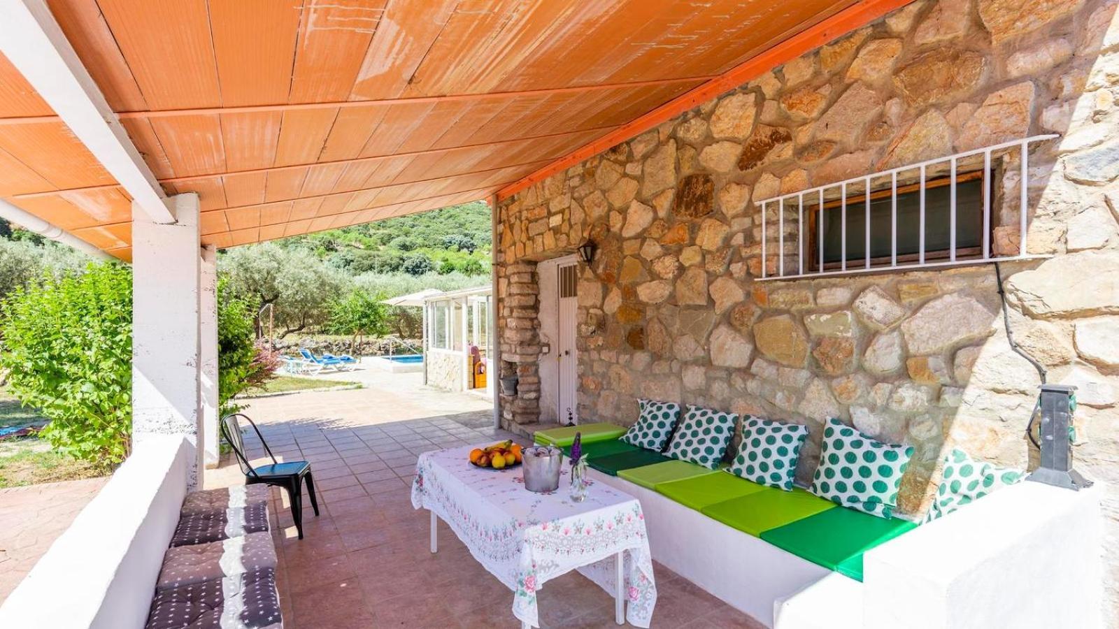 Casa Rural El Ciruelo Loco Alfarnate By Ruralidays Alfarnatejo Exteriör bild